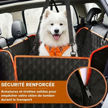 Charger l'image dans la galerie, Housse de Protection Voiture pour Chien avec Base Rigide - La Patte Canine