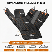 Charger l'image dans la galerie, Housse de Protection Voiture pour Chien avec Base Rigide - La Patte Canine
