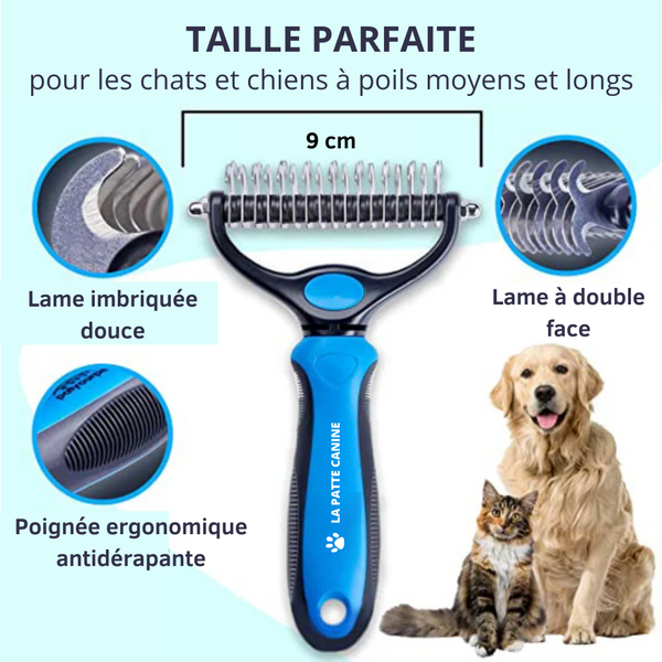 Brosse Anti Poil - La Patte Canine® – La Patte Canine ®